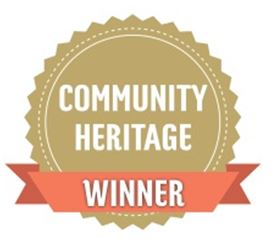 Community Heritage Winner logo