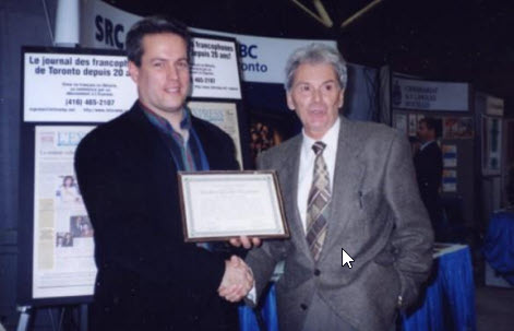 1996 : Prix Jean-Baptiste Rousseau remis à L’Express de Toronto